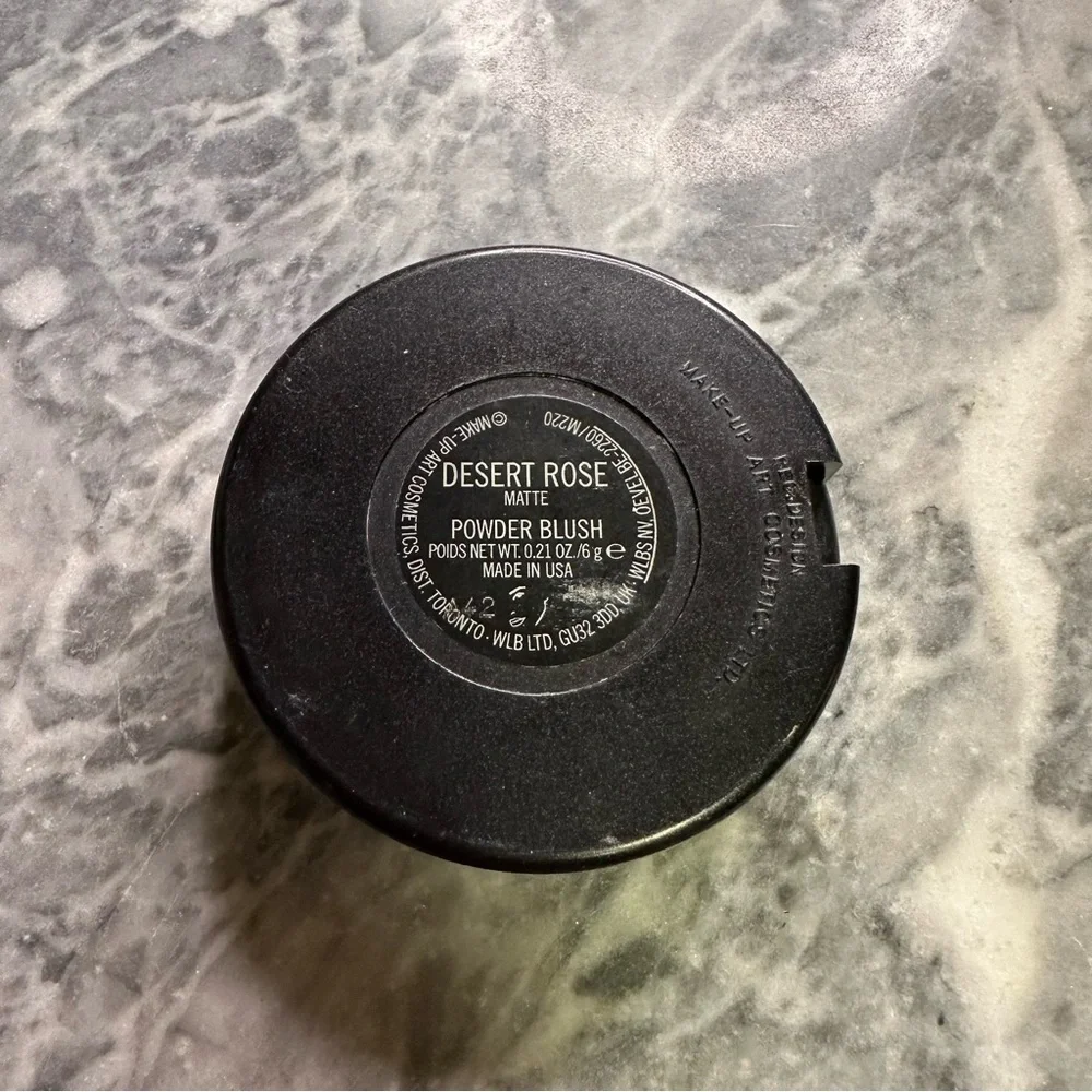 Mac Cosmetics Matte Powder Blush Desert‎ Rose